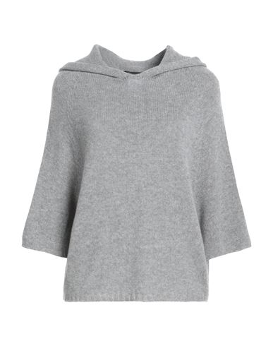 Fabiana Filippi Woman Sweater Grey Size L Cashmere In Gray