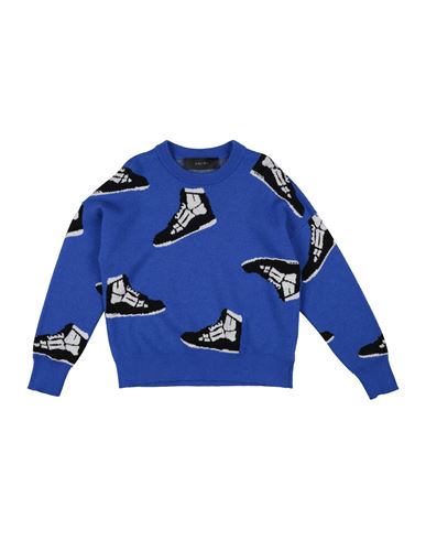 Amiri Toddler Boy Sweater Blue Size 6 Wool In Blue