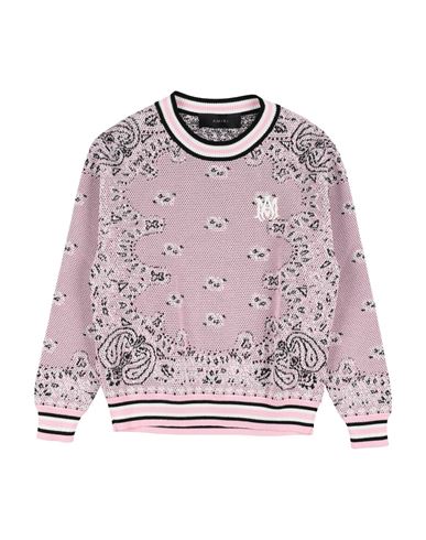 Amiri Toddler Boy Sweater Pink Size 6 Cotton In Pink