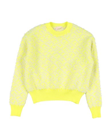 Elisabetta Franchi La Mia Bambina Toddler Girl Sweater Yellow Size 6 Polyamide In Yellow
