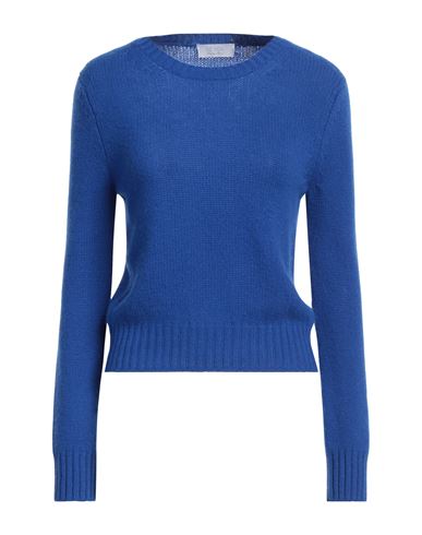BE YOU BY GERALDINE ALASIO BE YOU BY GERALDINE ALASIO WOMAN SWEATER BLUE SIZE S CASHMERE 