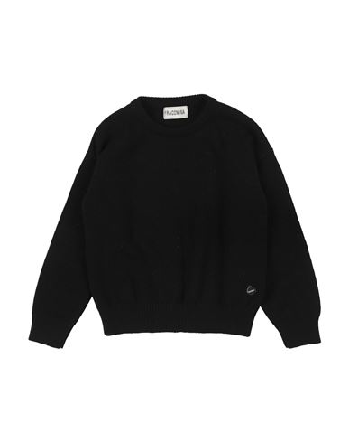 Fracomina Mini Toddler Girl Sweater Black Size 6 Viscose, Polyester, Polyamide In Black
