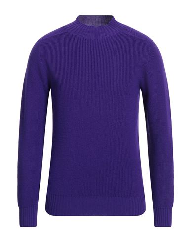 AMARANTO AMARANTO MAN SWEATER PURPLE SIZE L WOOL 