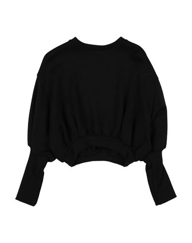 L:ú L:ú By Miss Grant Toddler Girl Sweater Black Size 6 Viscose, Polyester, Polyamide In Black