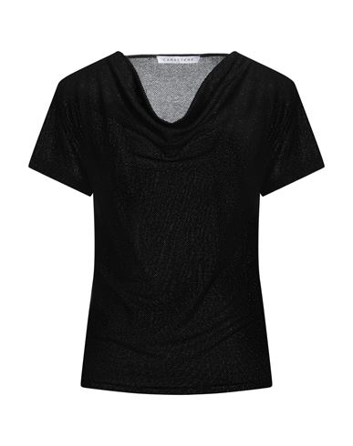 Caractere Caractère Woman Sweater Black Size Xl Viscose, Polyester, Polyamide, Elastane In Black