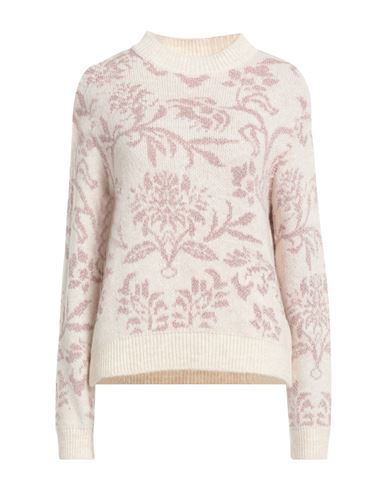 Caractere Caractère Woman Sweater Ivory Size L Polyacrylic, Polyamide, Mohair Wool, Polyester, Viscose In White