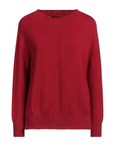 Shop Alpha Studio Woman Sweater Red Size 2 Merino Wool