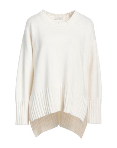 Alpha Studio Woman Sweater White Size 10 Wool, Viscose, Polyamide, Cashmere In White