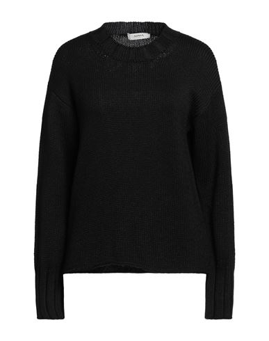 Alpha Studio Woman Sweater Black Size 12 Merino Wool In Black