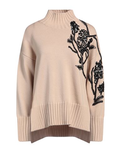 Rollkragenpullover Damen Beige 32,36,38 Damen