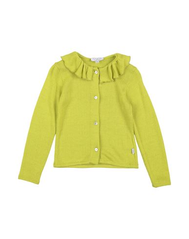 Magil Babies'  Toddler Girl Cardigan Lime Green Size 5 Viscose, Polyester, Polyamide
