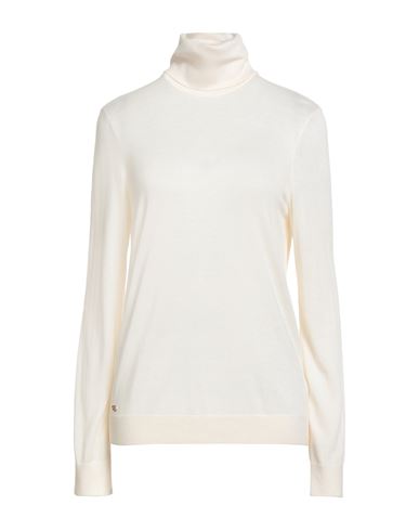 Ralph Lauren Silk-blend Turtleneck In White