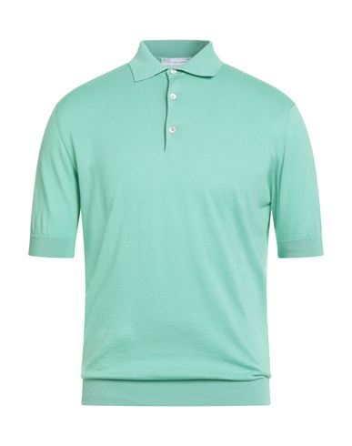 Filippo De Laurentiis Man Sweater Light Green Size 42 Cotton