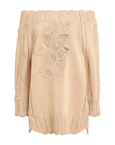 Pullover Mujer Beige 36 Mujer