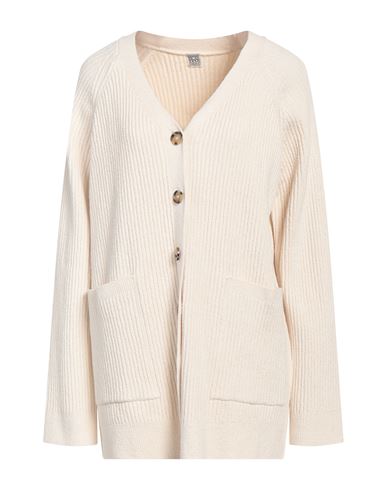 Totême Off-white Button Cardigan In White