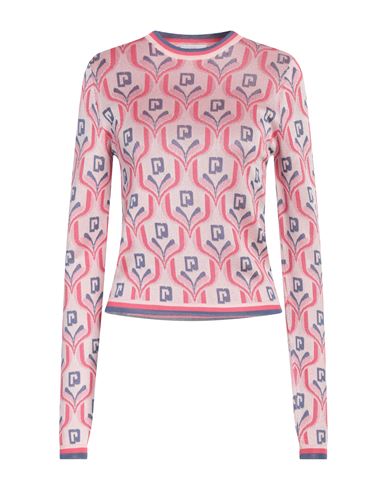 Rabanne Woman Sweater Pink Size M Viscose In Pink