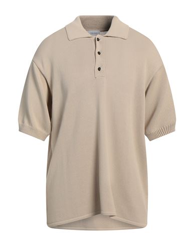 Ferragamo Man Sweater Beige Size Xxl Viscose, Cotton, Elastane, Polyamide In Beige
