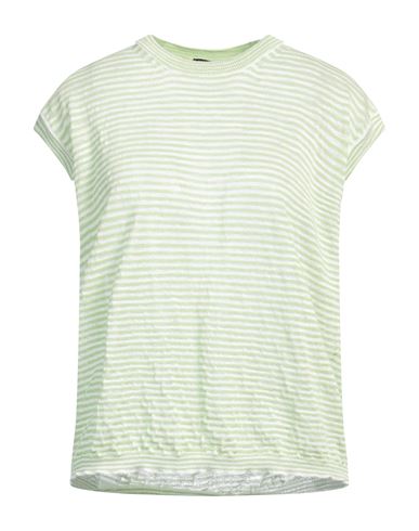 Roberto Collina Woman Sweater Light Green Size M Cotton, Linen, Polyester In Green