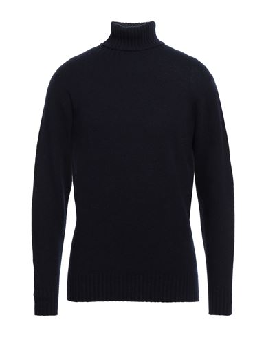 Altea Man Turtleneck Midnight Blue Size Xxl Virgin Wool, Cashmere In Blue