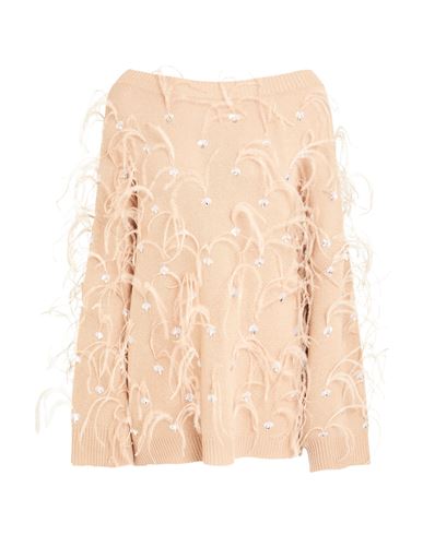 Pullover Mujer Beige M Mujer