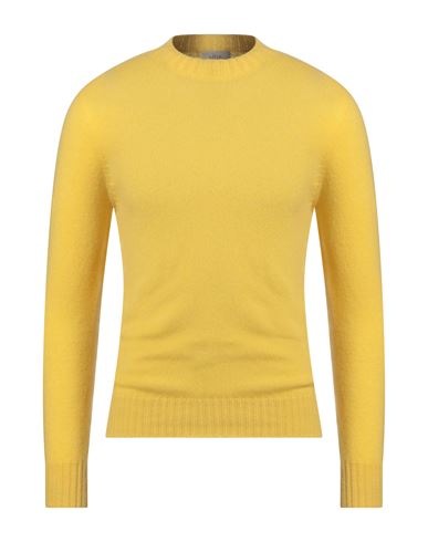Altea Man Sweater Yellow Size L Virgin Wool, Cashmere In Yellow