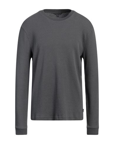 John Varvatos Man Sweater Grey Size S Pima Cotton, Polyester, Elastane In Grey