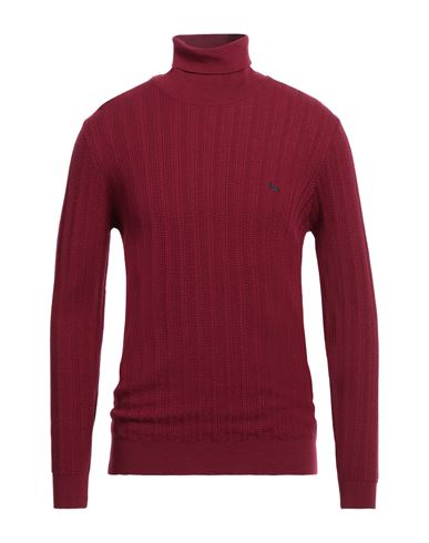 HARMONT & BLAINE HARMONT & BLAINE MAN TURTLENECK BURGUNDY SIZE L WOOL 