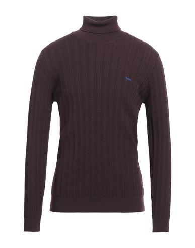 HARMONT & BLAINE HARMONT & BLAINE MAN TURTLENECK DARK PURPLE SIZE L WOOL 