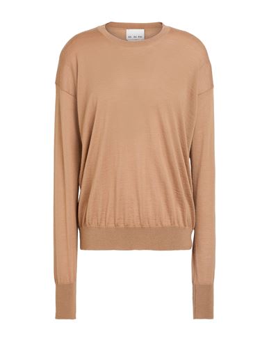 Sa Su Phi Crew-neck Cashmere Jumper In Beige