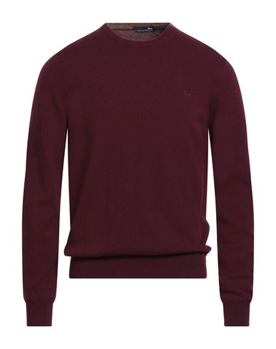 Harmont & Blaine Man Sweater Garnet Size L Cashmere In Red