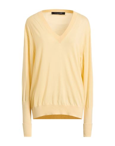 Fabiana Filippi Woman Sweater Yellow Size 10 Cashmere, Silk In Yellow