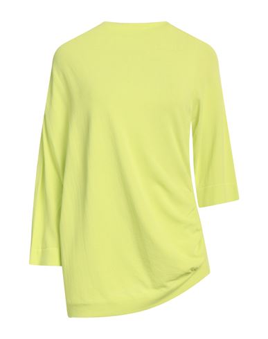 Natan Woman Sweater Lime Green Size 6 Viscose, Polyamide In Green