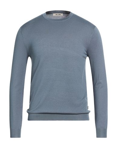 Only & Sons Man Sweater Charcoal Size M Livaeco By Birla Cellulose, Polyester In Blue