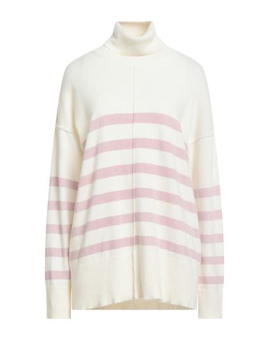 N.o.w. Andrea Rosati Cashmere N. O.w. Andrea Rosati Cashmere Woman Turtleneck Lilac Size M Wool, Viscose, Cashmere, Nylon In Gray