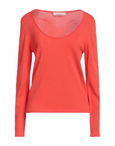 Liviana Conti Woman Sweater Orange Size 4 Viscose, Polyamide In Orange
