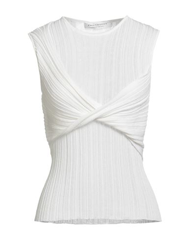Philosophy Di Lorenzo Serafini Woman Sweater Ivory Size 6 Viscose, Polyamide In White