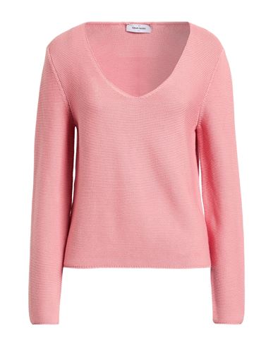 Gran Sasso Woman Sweater Antique Rose Size 14 Cotton In Pink