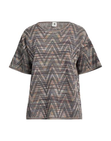 M Missoni Woman Sweater Military Green Size M Viscose, Wool, Metallic Fiber, Polyamide