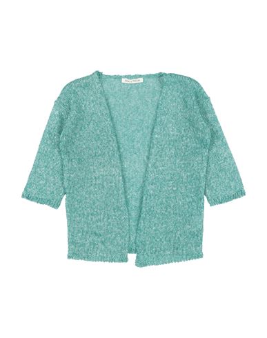 ZHOE & TOBIAH ZHOE & TOBIAH TODDLER GIRL CARDIGAN EMERALD GREEN SIZE 6 LINEN 