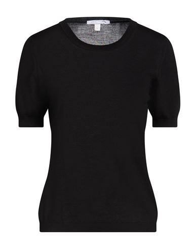 Four Friends Woman Sweater Midnight Blue Size Xl Wool, Silk, Cashmere In Black