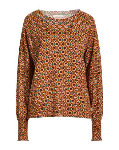 MALÌPARMI Pullover Damen Orange L,M,S Damen