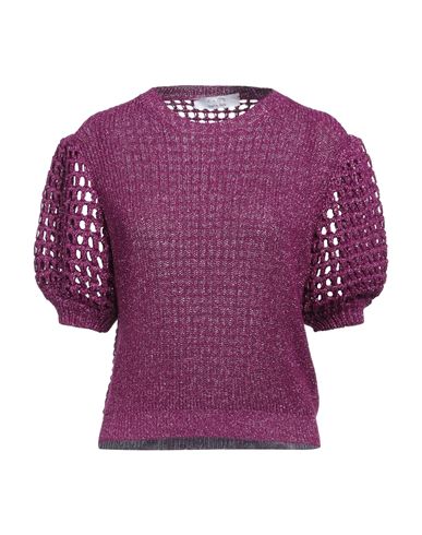 Kaos Woman Sweater Mauve Size M Viscose, Polyester In Purple
