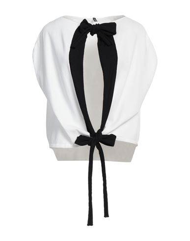Pierantonio Gaspari Woman Cardigan White Size 8 Viscose, Polyamide In White
