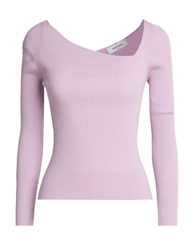 Gran Sasso Woman Sweater Lilac Size 2 Viscose, Polyester In Purple