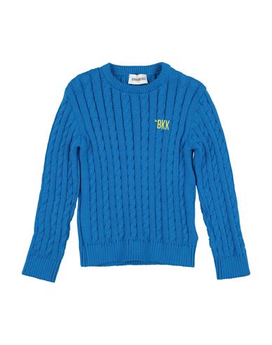 Bikkembergs Toddler Boy Sweater Blue Size 4 Cotton In Blue