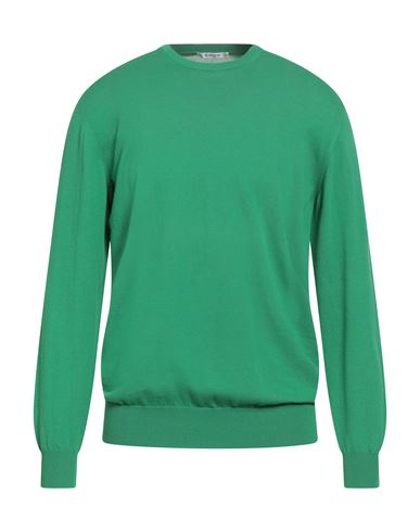 Kangra Cashmere Kangra Man Sweater Green Size 42 Cotton In Green