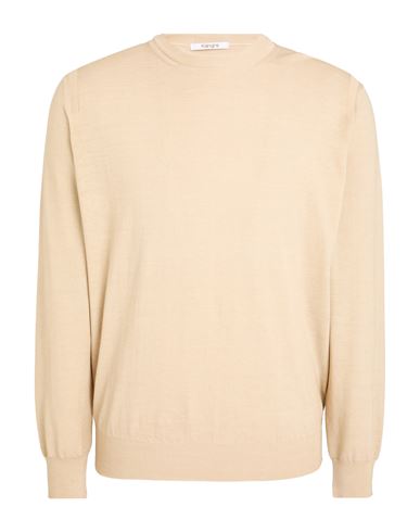 Kangra Cashmere Kangra Man Sweater Beige Size 44 Cotton In Orange