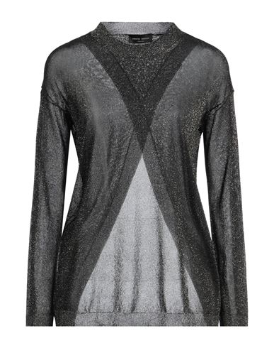 Roberto Collina Woman Sweater Black Size S Viscose, Polyester
