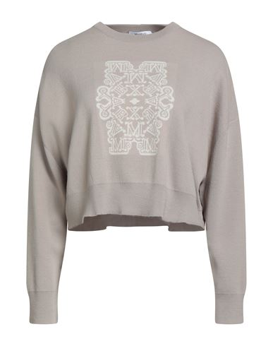 Max Mara Woman Sweater Beige Size M Virgin Wool In Sand