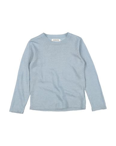 Aymara Toddler Boy Sweater Light Blue Size 6 Linen, Cotton In Blue